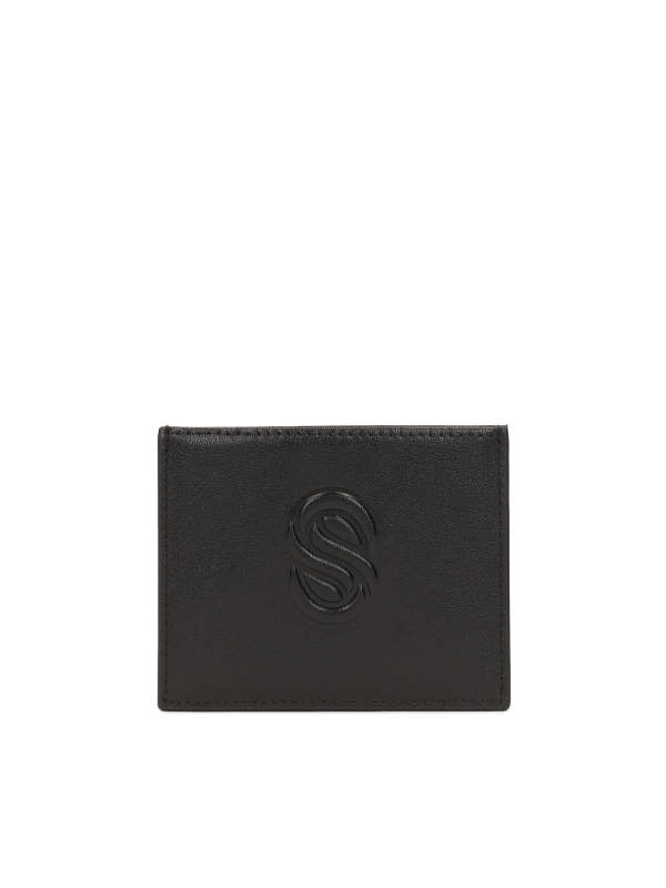 Leather card case with KAZAR STUDIO logo ZAAHUR