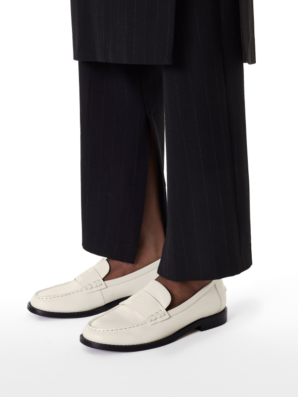 Slip-on leather loafers on a comfortable sole BRUNA