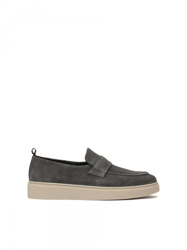 Men's suede slip-on sneakers  KS ETIENNE