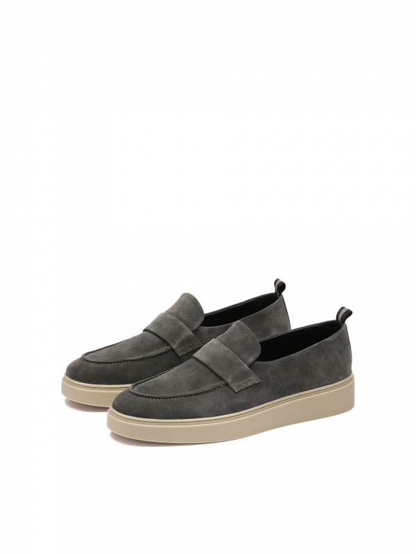 Men's suede slip-on sneakers  KS ETIENNE