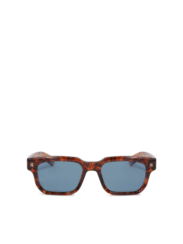 Men's tortoiseshell glasses with rectangular frames  BILLAY