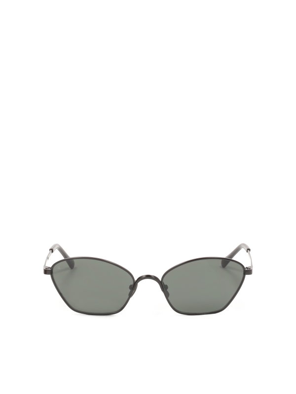 Black sunglasses with metal frame KS CHARLINE