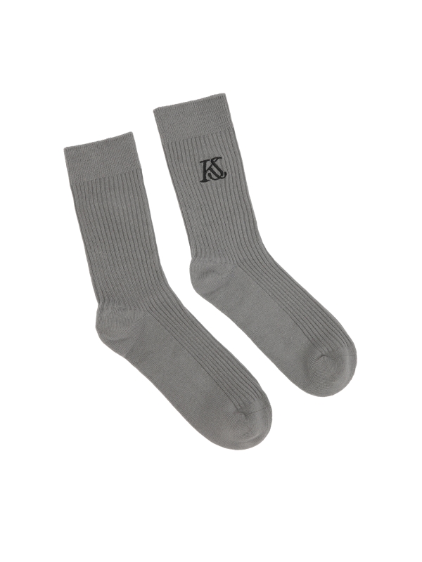 Logan grey striped socks KS FABIENNE