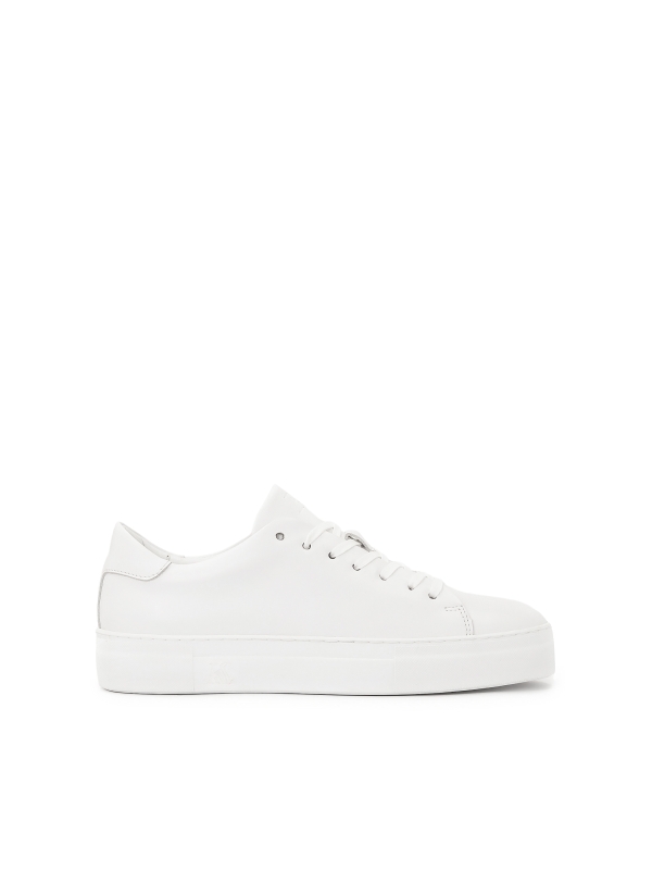 Minimalist sneakers in white color KS DOMINIQUE